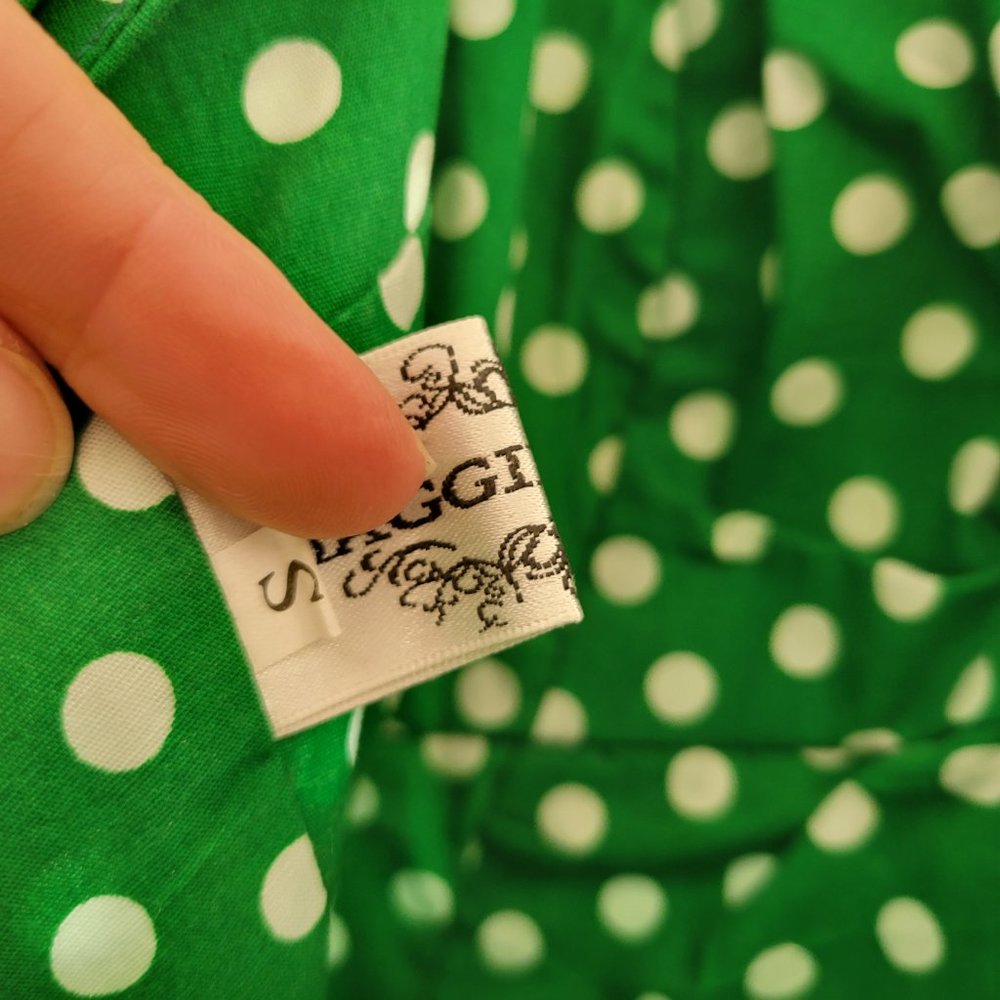 50's Rockabilly Flare Dress Size SM - Picture 7 of 7